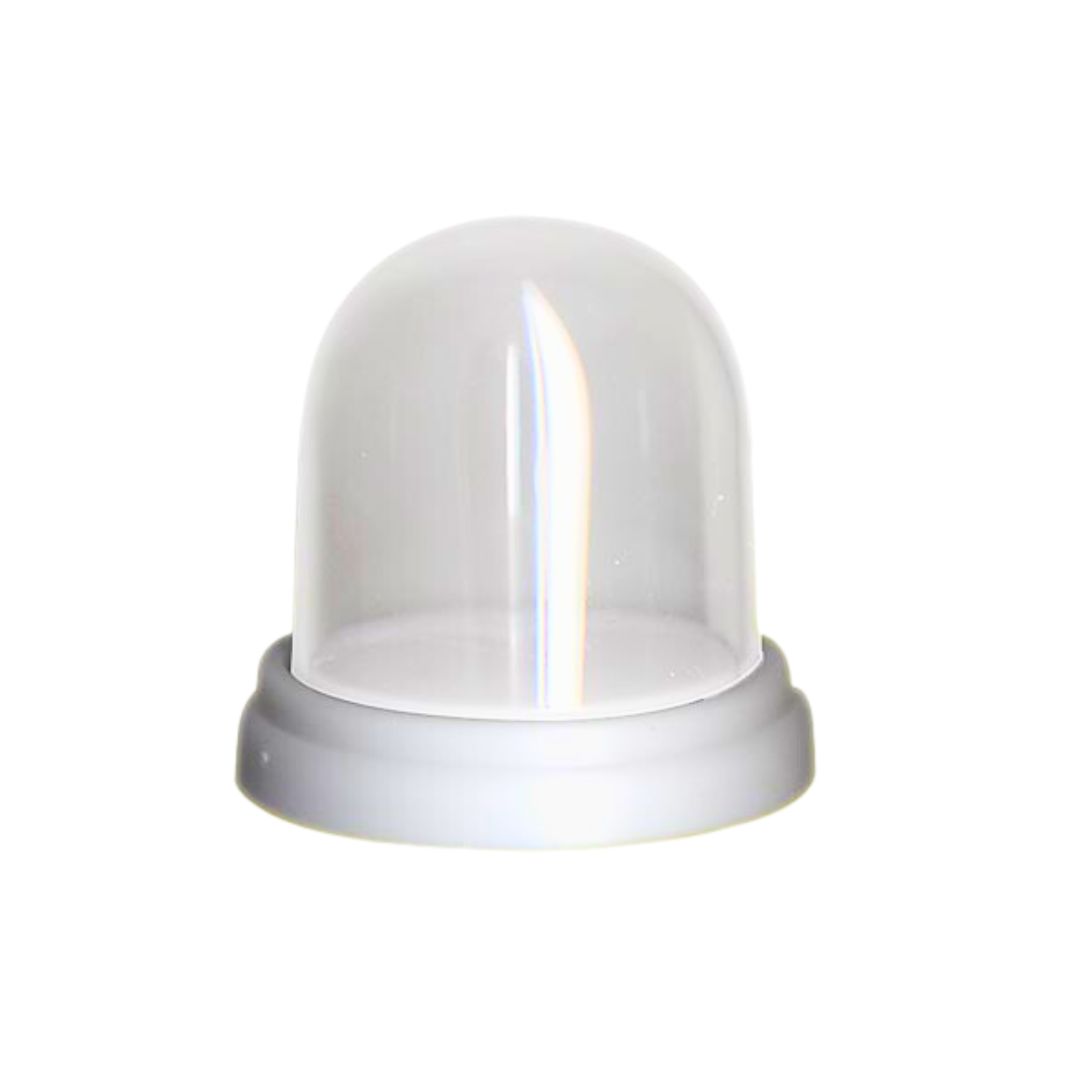 Protect Treasured Items With Crystal Clear Glass Domes & Plastic Mini Domes.