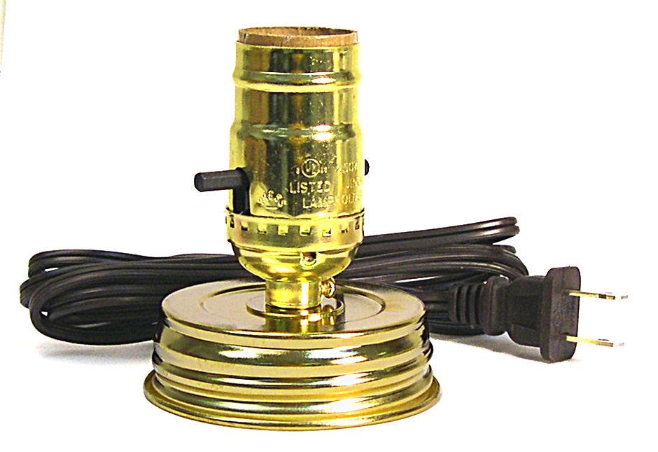 Lamp Making Kits with Medium Edison Style Sockets National Artcraft