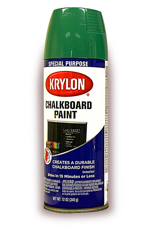 CHALKBOARD PAINT and Clear DRY ERASE Spray from Krylon National Artcraft