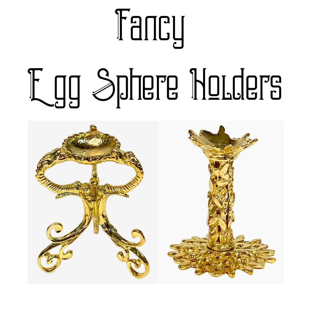 Egg Display Stands More Styles for Smaller Eggs Cast Metal