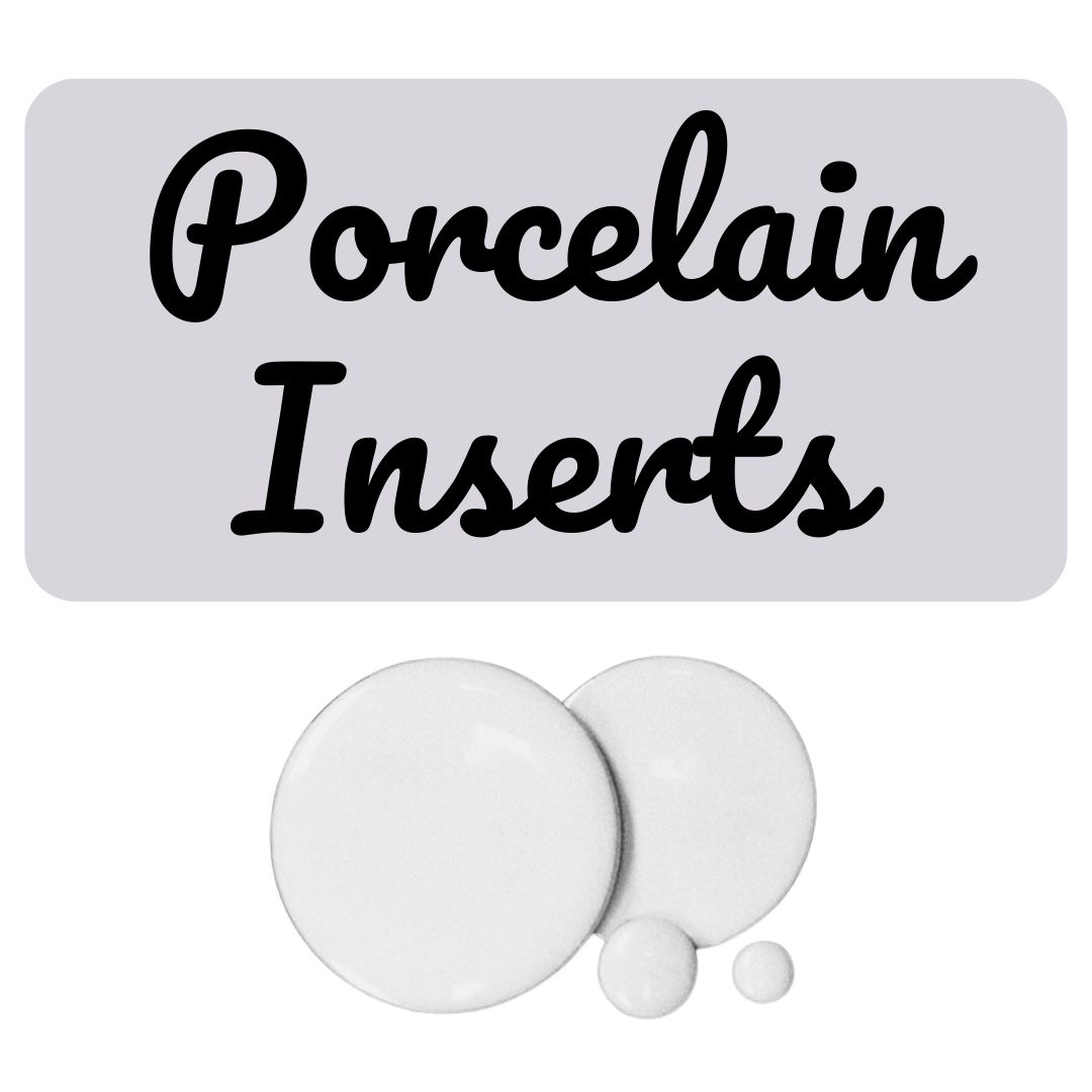 Jewelry Inserts, Porcelain National Artcraft