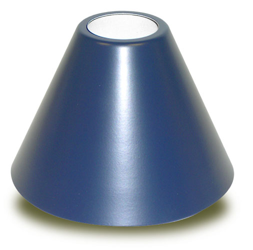 Lamp Shades Blue on Satin Navy Blue Metal Lamp Shade 2 O D Top 5 Dia Bottom 3 1 2 H