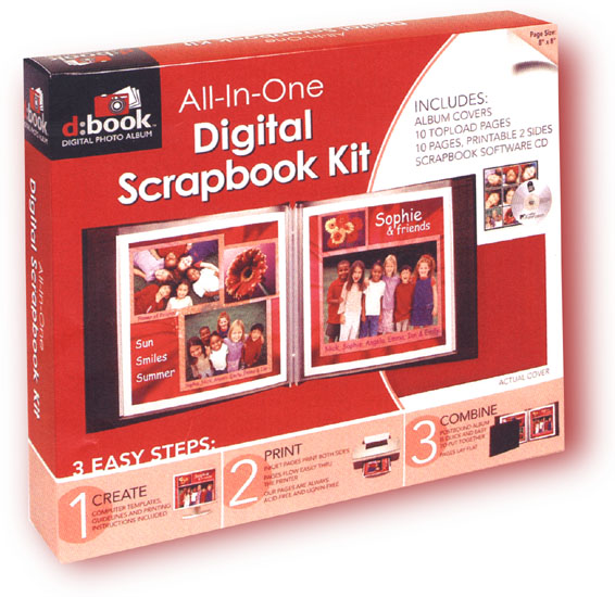 Digital Scrapbook Kit and Refills National Artcraft