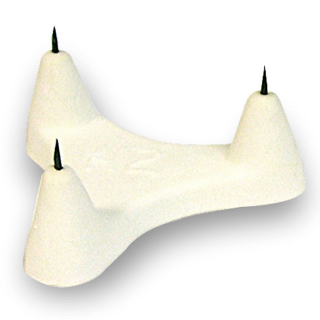 Tripod 3Point Ceramic Kiln Stilts BAMA H Series National Artcraft