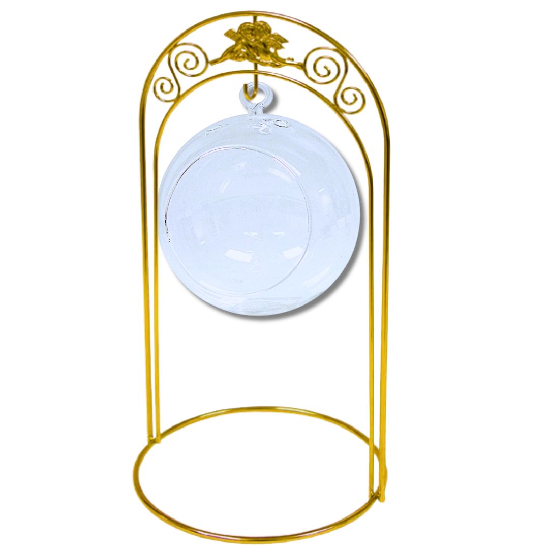 Hanging Terrarium Or Bud Vase With Or Without Display Stand National