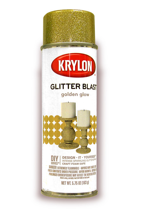 GLITTER BLAST, Krylon SprayOn Glitter Finishes National Artcraft
