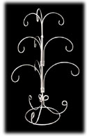 National Artcraft® 11-1/2" Brass Ornament Display Stand