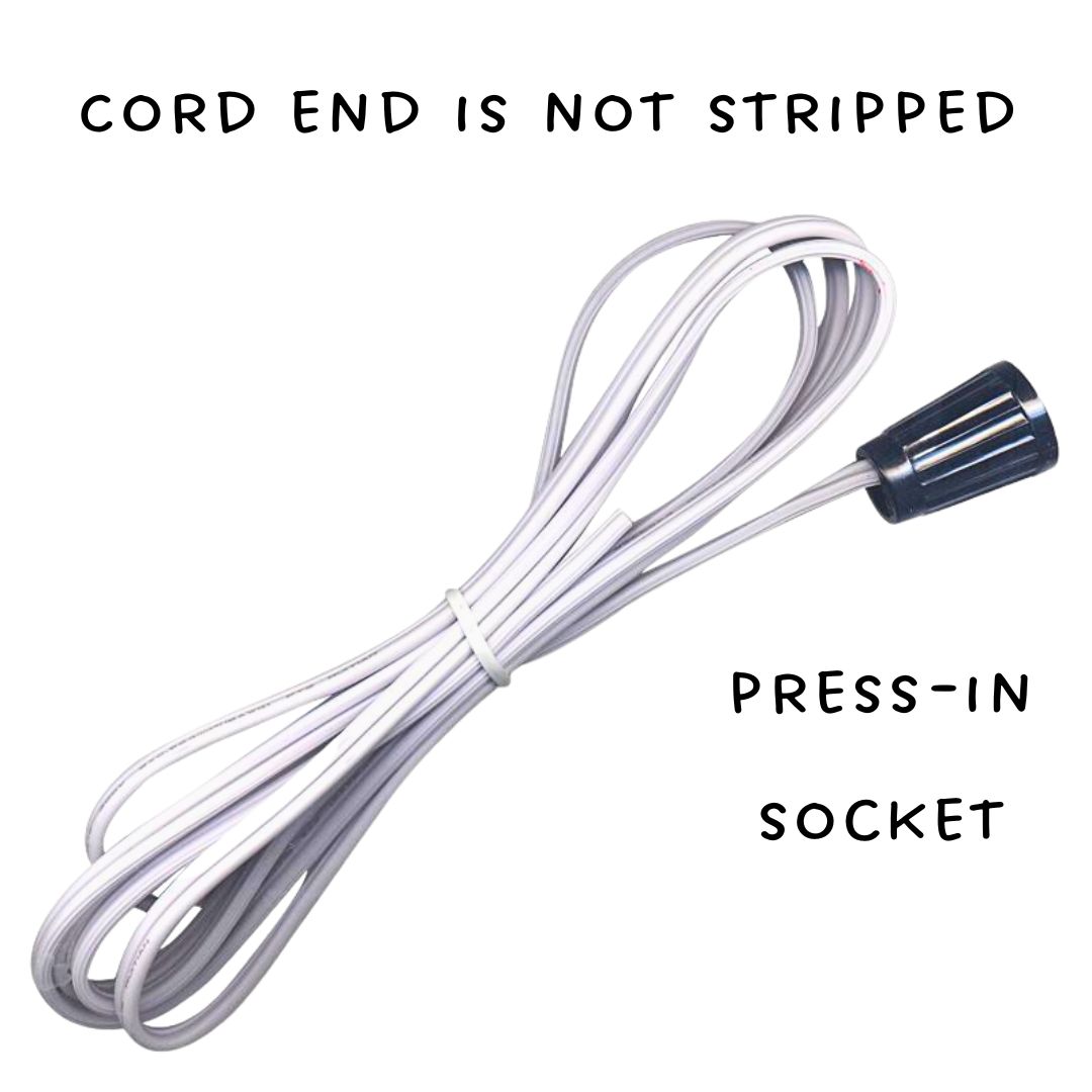 national artcraft electric lamp sockets with wire leads national