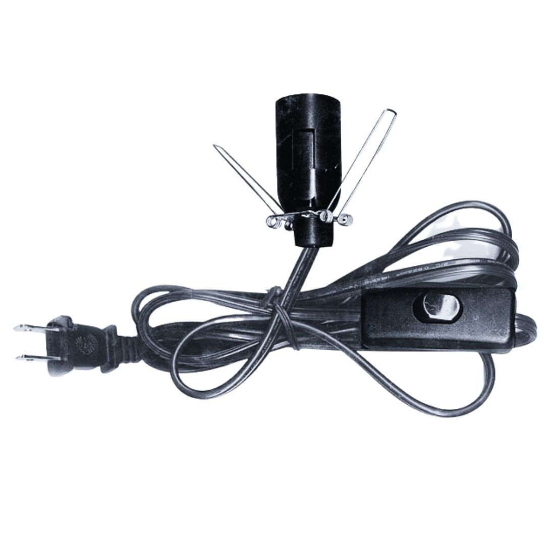 lamp with switch on base dimmer e lamp cord sets with candelabra base socket switch and molded plug lamp with switch on base dimmer e lamp cord sets with candelabra base socket switch and molded plug