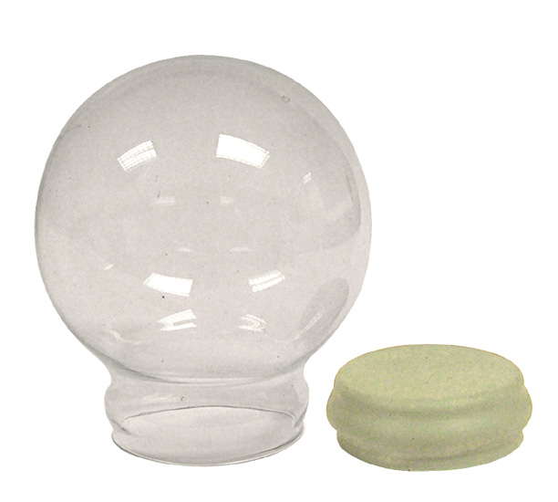 50% off set of 2 x 100mm Medium Snow Globe Kit minor scratches / scuffs 