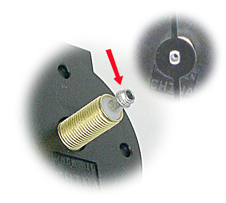 National Artcraft Thermometer Movement Indoor/Outdoor National Artcraft