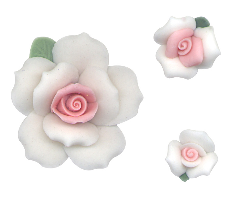Roses, Porcelain Bisque - 1/4