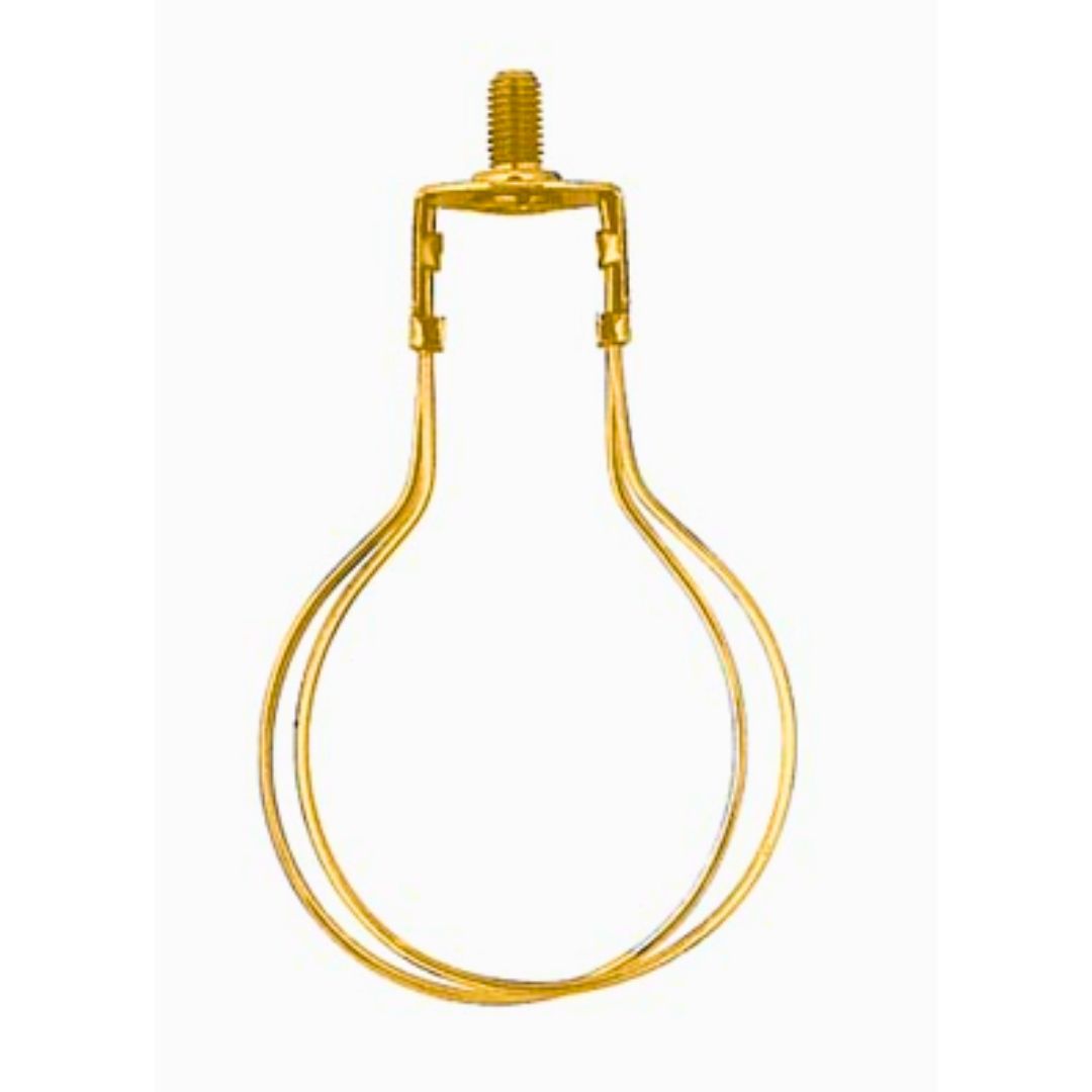 National Artcraft Lamp Shade Adapter (Clips onto Round Light Bulbs