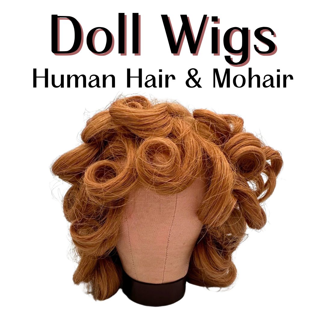 human hair doll wigs