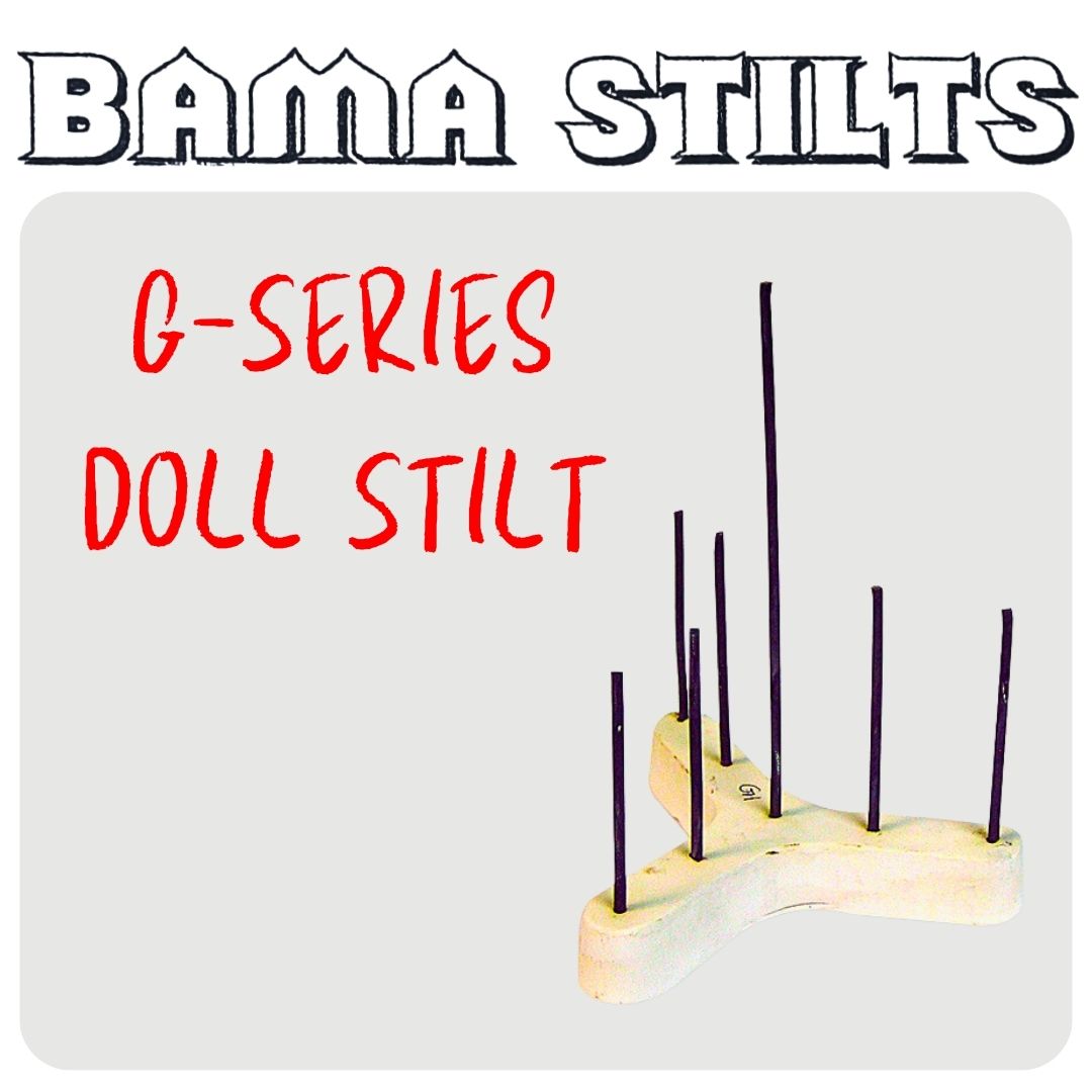 Doll Stilt for Ceramic Kilns BAMA G Series LOW FIRE National Artcraft