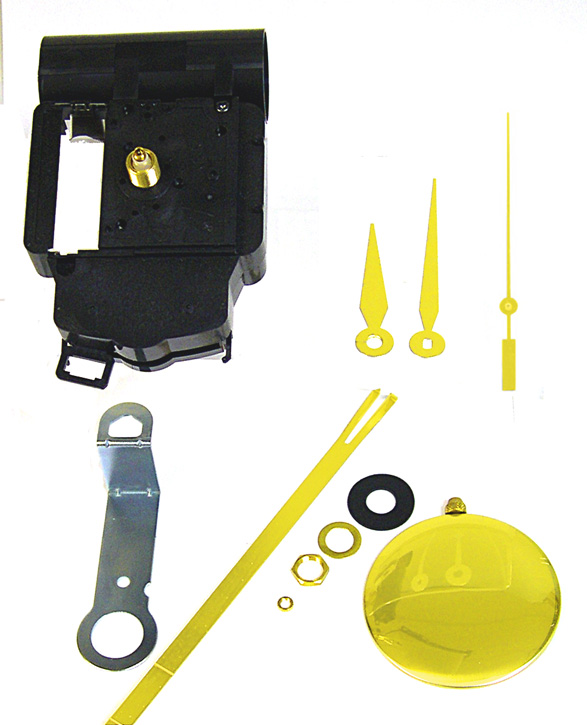 needles westminster chimes show original title Details about   Quartz clock movement with long pendulum 