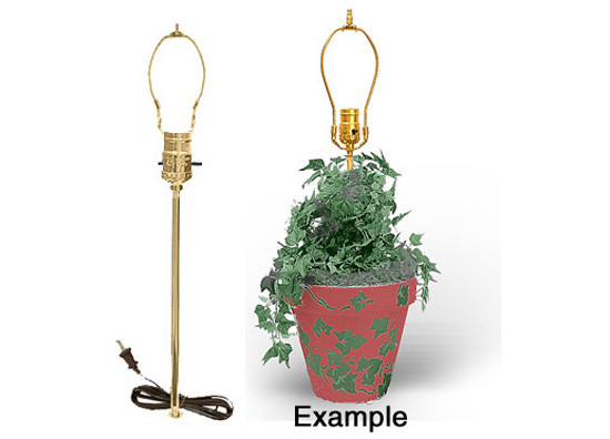 Lamp Making Kits Without Fixture Pipes - National Artcraft