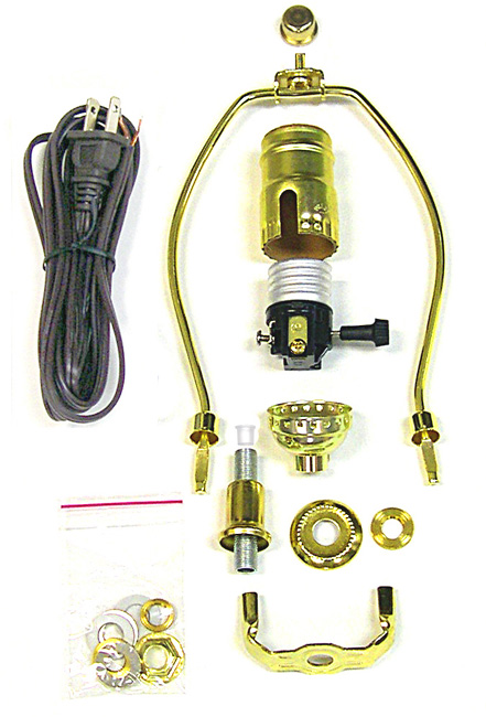 Lamp Making Kits Without Fixture Pipes - National Artcraft