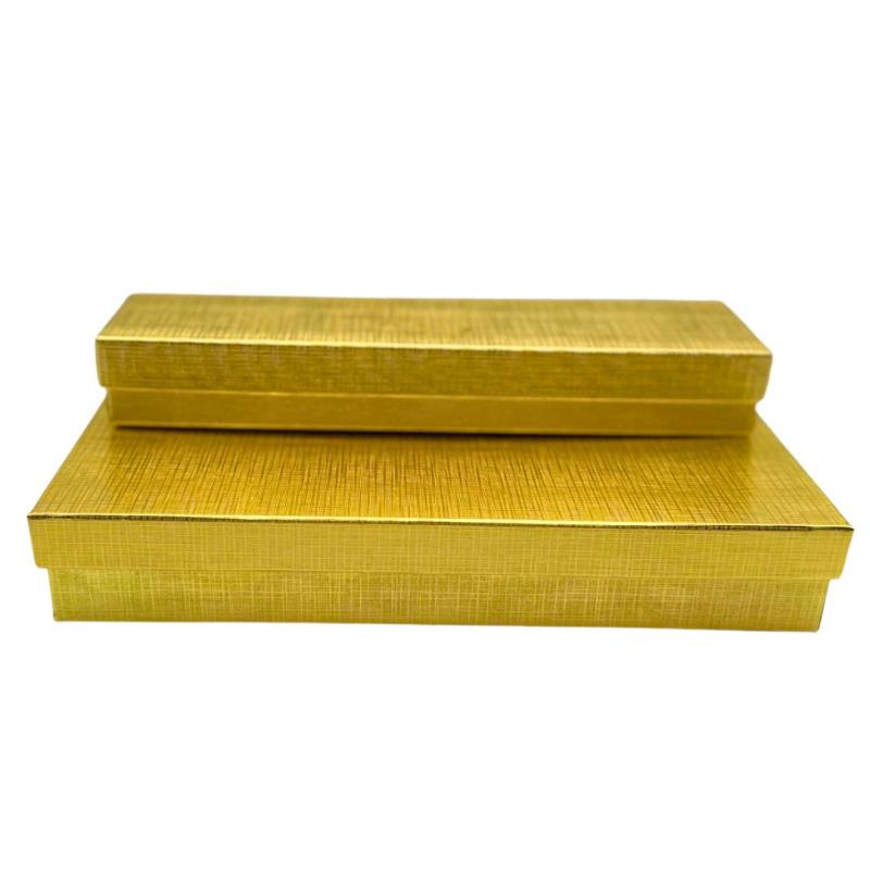 Gold Foil-Covered Gift Boxes - National Artcraft