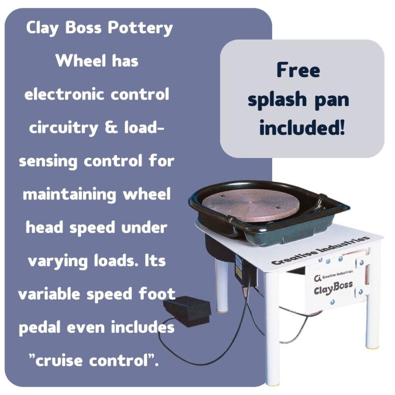 Clay Boss Pottery Wheel National Artcraft
