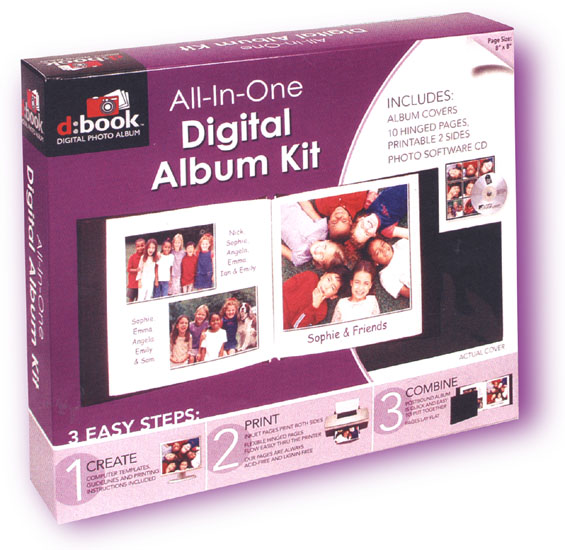 Digital Photo Album Kit and Refills - National Artcraft